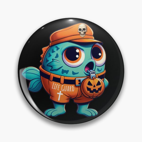Item preview, Lovely Lifeguard Fish: Halloween’s Hero designed and sold by jglobal360.