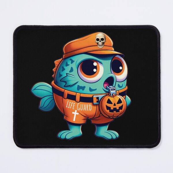 Item preview, Lovely Lifeguard Fish: Halloween’s Hero designed and sold by jglobal360.