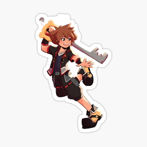 Vista previa del artículo con la obra «Aniversario de Kingdom Hearts de Sora», diseñado y vendido por LemonSwoop.