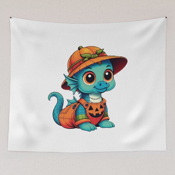Item preview, Pumpkin Patch Seahorse: Halloween Farm Fresh Frights designed and sold by jglobal360.
