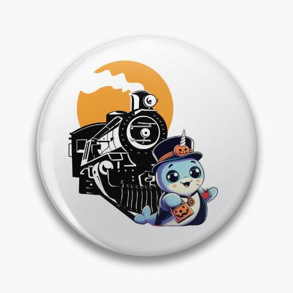 Item preview, All On Board the Narwhal Express: Whimsical Halloween Journey designed and sold by jglobal360.
