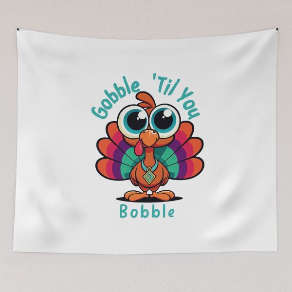 Item preview, Gobble 'Til You Bobble: T!psy Turkey Time Thanksgiving Fun designed and sold by jglobal360.