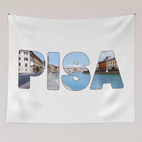 Item preview, PISA - Italy Arno River Houses on the Banks designed and sold by Adam Gormley.