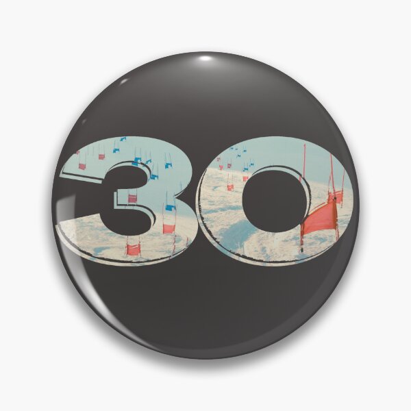 Item preview, Retro Ski Racer 30 Years – Stylish Minimalist Design for Ski Enthusiasts designed and sold by MatthewViews.