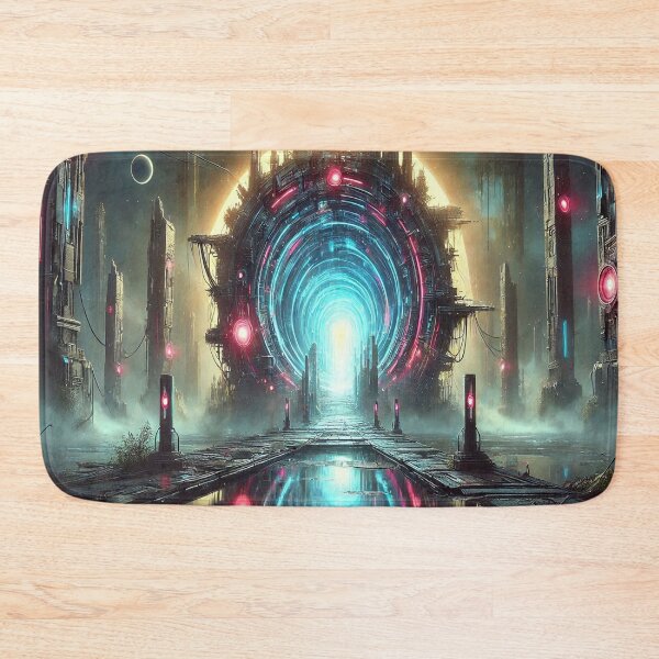 Item preview, AI generated portal, dystopian fantasy designed and sold by AI-this-is-AI.