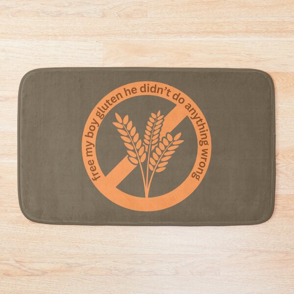 Item preview, Free my boy gluten badge designed and sold by Pink Ribbon.