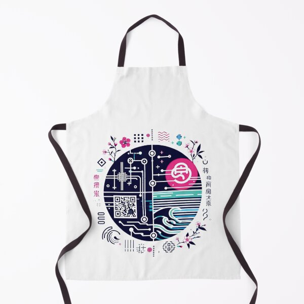 Item preview, Techno Zen Serene Techscape: Techno Circuit Waves designed and sold by jglobal360.