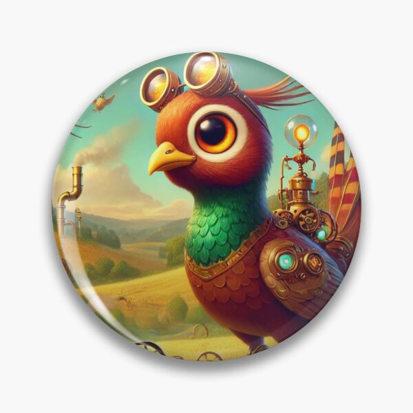 Item preview, Steampunk Pheasant designed and sold by Sillytoe.
