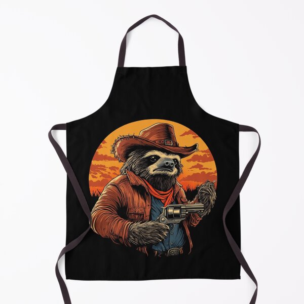 Item preview, Cowboy Sloth Design | Western-Themed Sloth Artwork | Adorable Sloth in Cowboy Hat | Fun and Playful Illustration designed and sold by StickerHavenn.