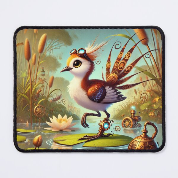 Item preview, Steampunk Pheasant-Tailed Jacana designed and sold by Sillytoe.