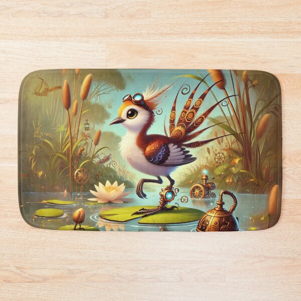 Item preview, Steampunk Pheasant-Tailed Jacana designed and sold by Sillytoe.
