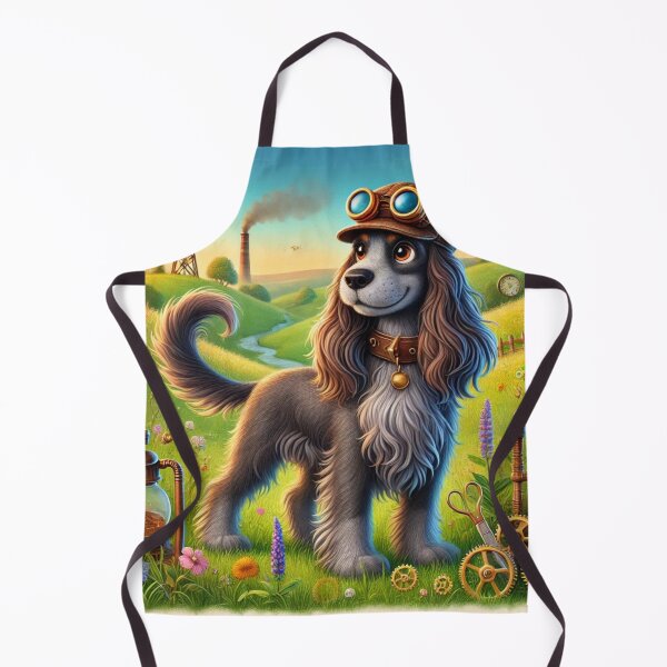 Item preview, Steampunk Picardy Spaniel designed and sold by Sillytoe.