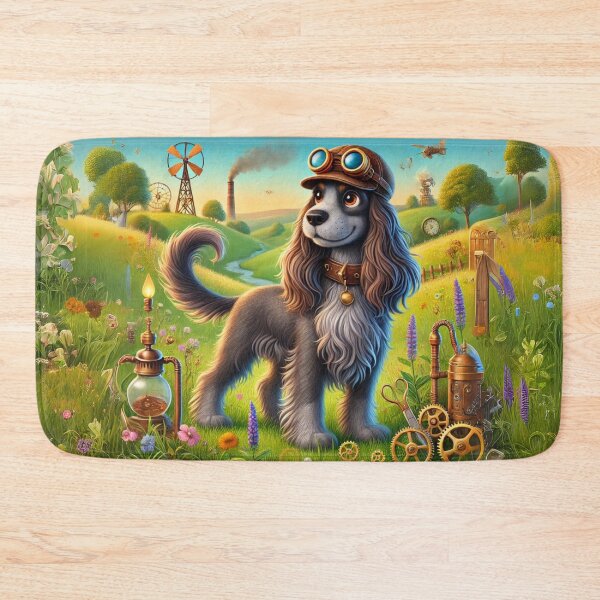 Item preview, Steampunk Picardy Spaniel designed and sold by Sillytoe.