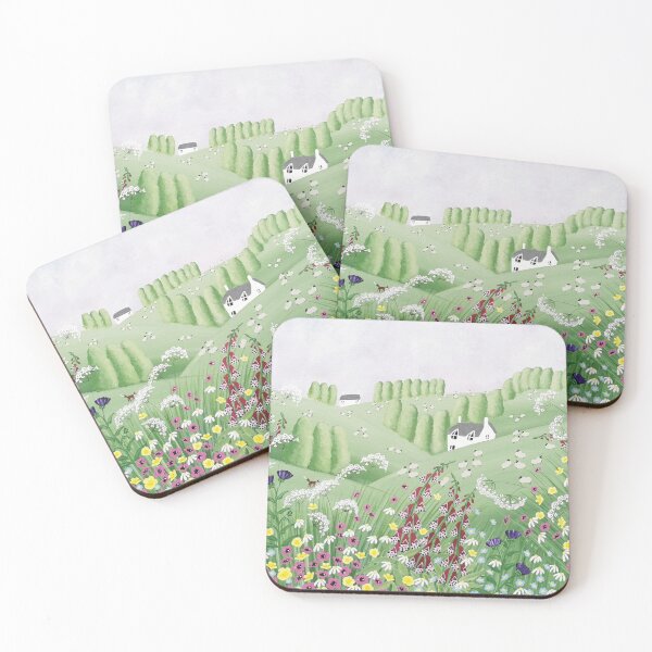 Item preview, A Touch of Heaven contemporary landscape art designed and sold by ElisaTruemanArt.