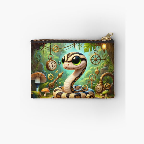 Item preview, Steampunk Pied Ball Python designed and sold by Sillytoe.