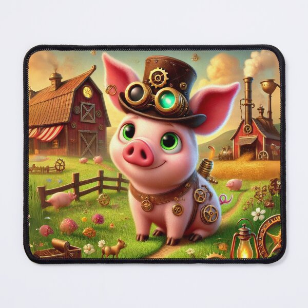 Item preview, Steampunk Pig designed and sold by Sillytoe.