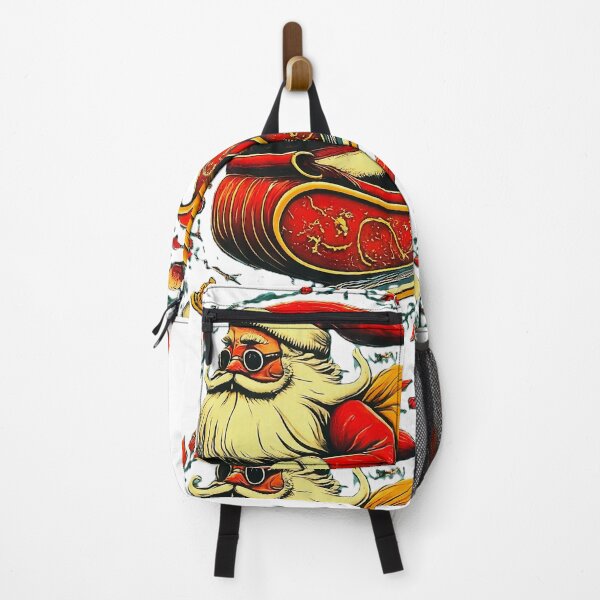 Item preview, Vintage Santa Claus Sleigh Ride , Retro Christmas Holiday , Festive Winter Graphic , Santa in Red Sleigh designed and sold by Indyadizine.