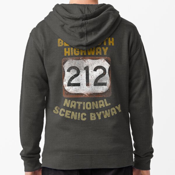 Beartooth Highway Yellowstone National Park Zipped Hoodie