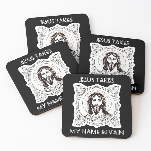 Item preview, Jesus takes my name in vain designed and sold by Dose of Dysfunction.