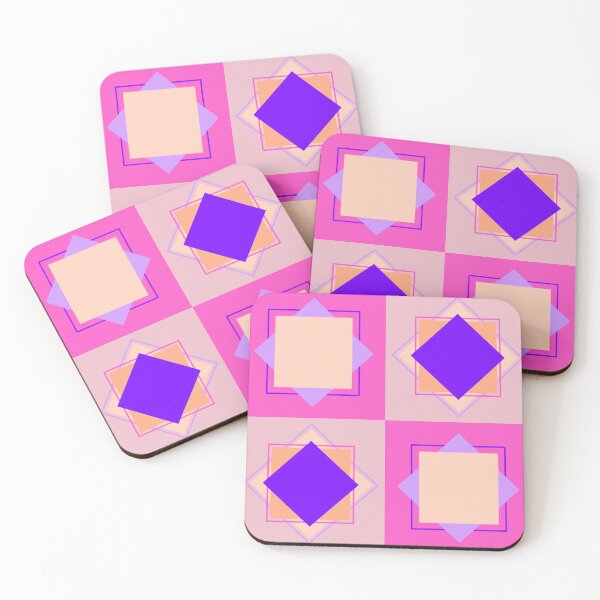 Item preview, Ultra modern minimalist fun bright colors designed and sold by katerosestudios.