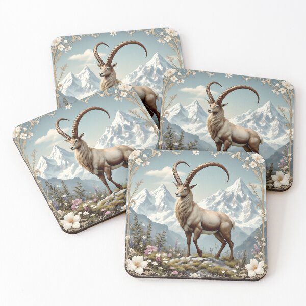 Item preview, Vintage Ibex designed and sold by HabitableMoons.