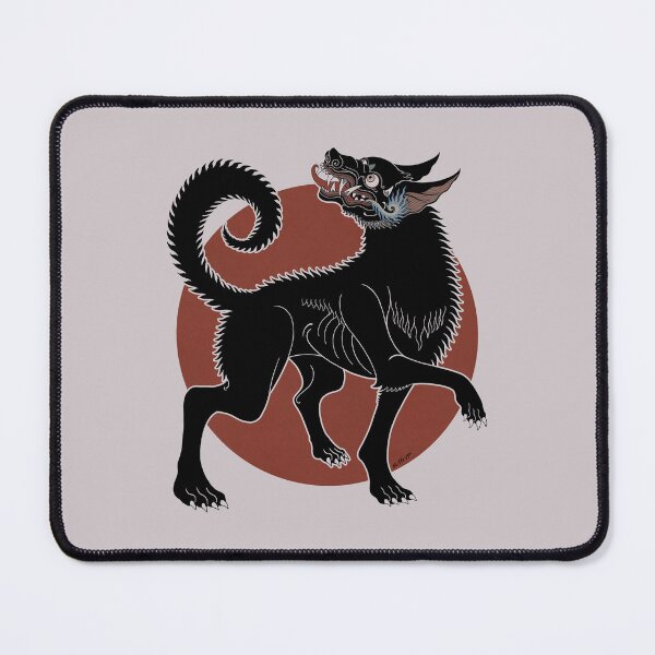 Item preview, Fenrir Wolf in Kamasan Style designed and sold by svthyp.
