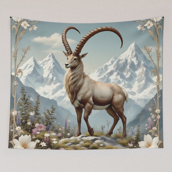 Item preview, Vintage Ibex designed and sold by HabitableMoons.