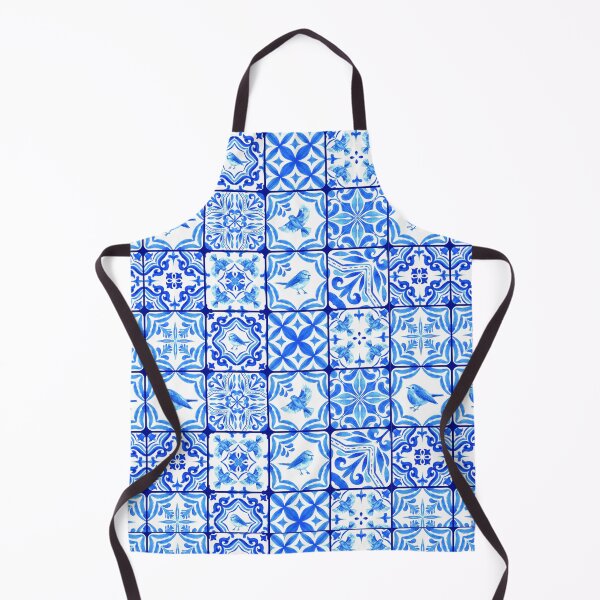 Item preview, Blue Boho Tile designed and sold by Sable Designs.