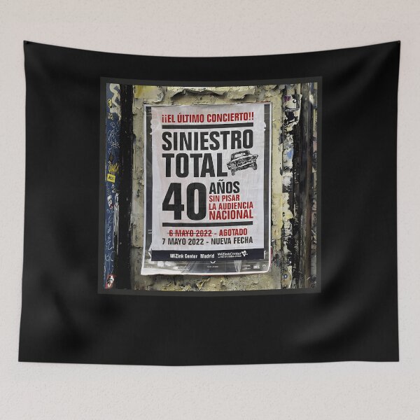 Artikelvorschau, Siniestro Total – 40 Aos Sin Pisar La Audiencia Nacional Album 2023 entworfen und verkauft von Vermilune.