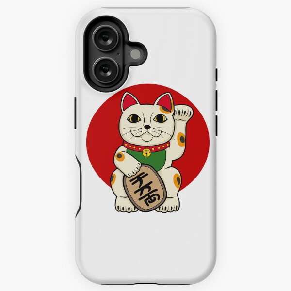 Vista previa del artículo con la obra «gato afortunado», diseñado y vendido por fnoul.
