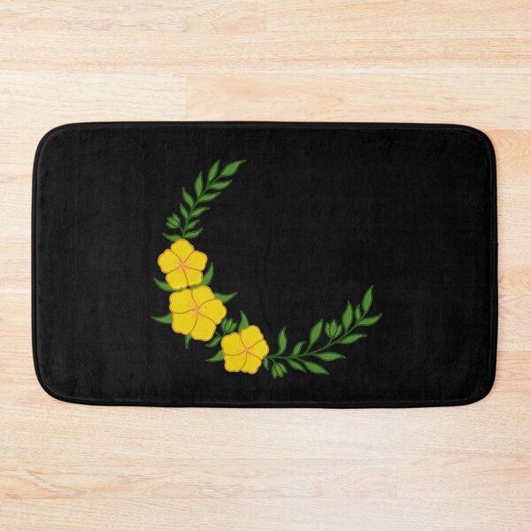 Item preview, Beautiful Crescent of Yellow Flowers designed and sold by AroAxel.