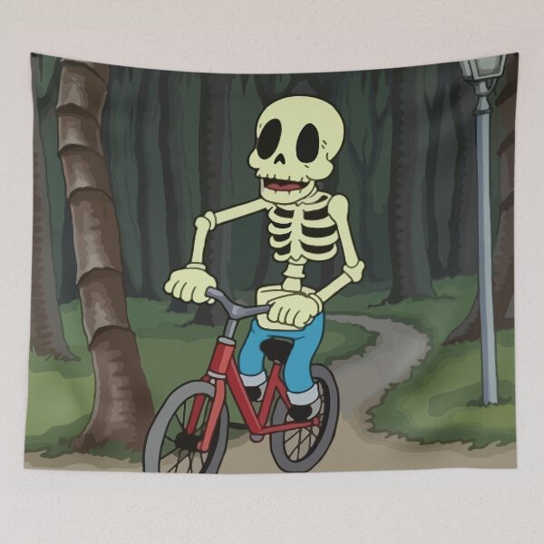 Item preview, Skull on a bike, skull, Skull on a bike, skull, bike designed and sold by Martinez-TS.