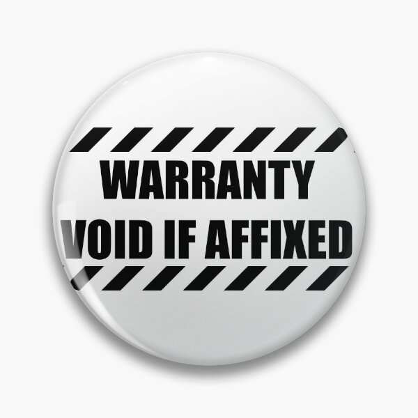 Item preview, Warranty Void If Affixed designed and sold by Hacktopus.