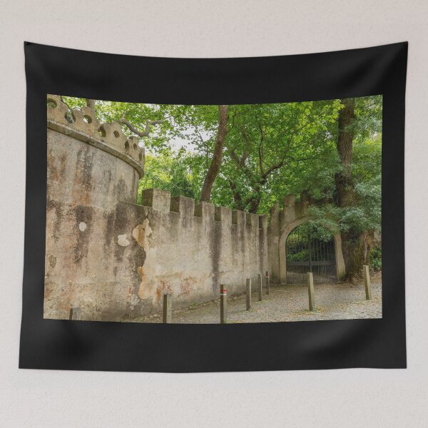 Item preview, Castle Walls of Monserrate Palace Sintra Portugal designed and sold by PsychoAlien.com.