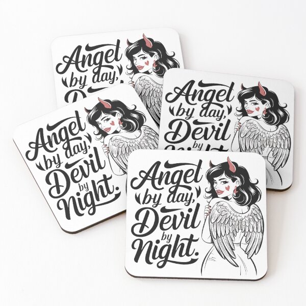 Item preview, angle by day devil by night designed and sold by rajdigitalarts.