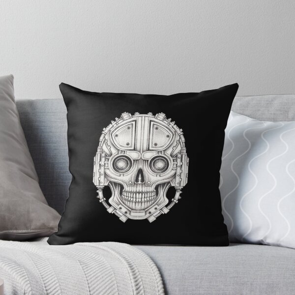 Item preview, Cyberpunk skull surreal art. designed and sold by Jiwsurreal.