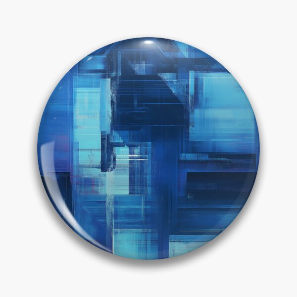 Item preview, Geometric Blue Box of Time Travel designed and sold by chi3-jp.