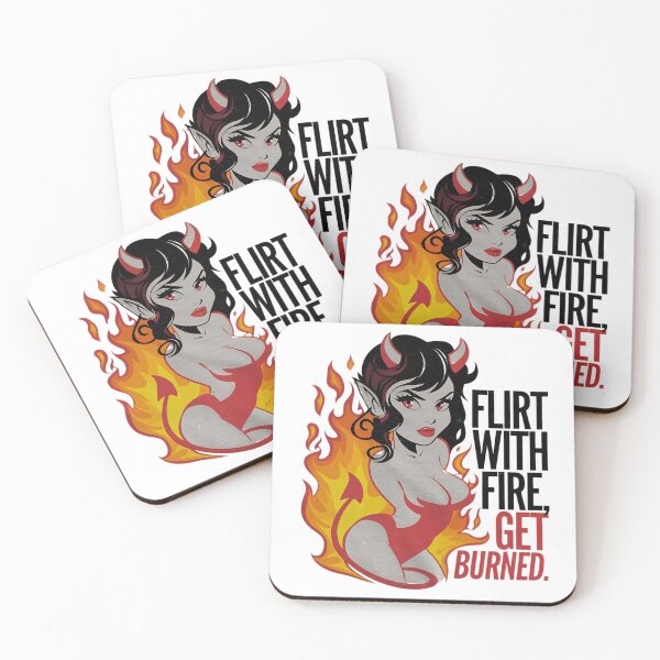 Item preview, flirt with fire designed and sold by rajdigitalarts.