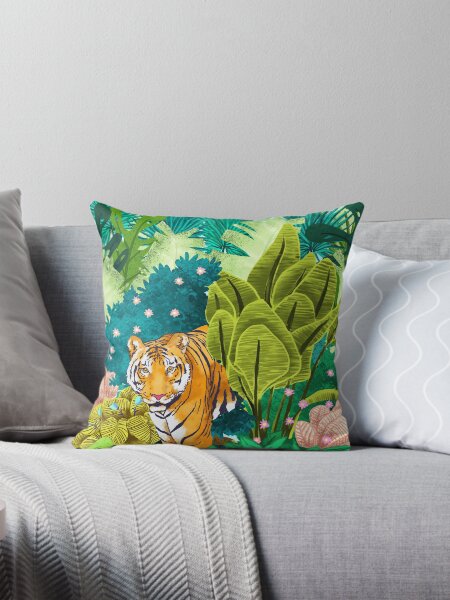 Vista previa del artículo con la obra «Tigre de la selva», diseñado y vendido por 83oranges.