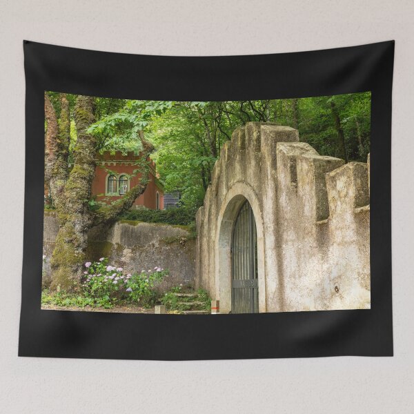 Item preview, Castle Walls of Monserrate Palace Sintra Portugal 2 designed and sold by PsychoAlien.com.