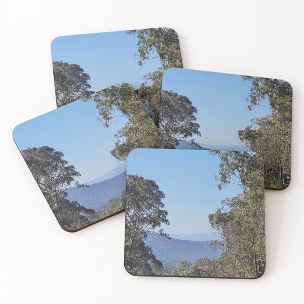 Item preview, North East VIC, Australia. View of mountains towards Myrtleford.  designed and sold by Kangaroo Sun.
