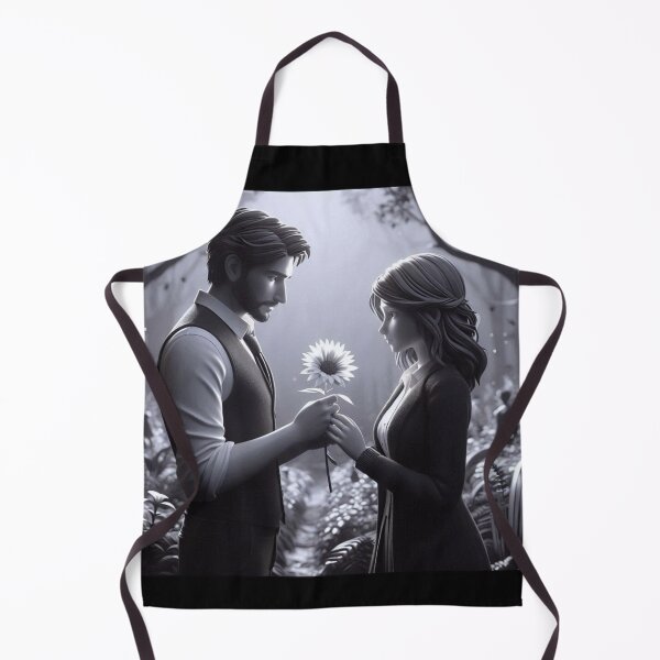 Item preview, Couple with Flowers in a Forest Romantic Moments designed and sold by choder61.
