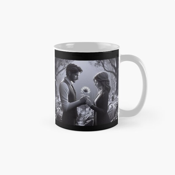 Item preview, Couple with Flowers in a Forest Romantic Moments designed and sold by choder61.