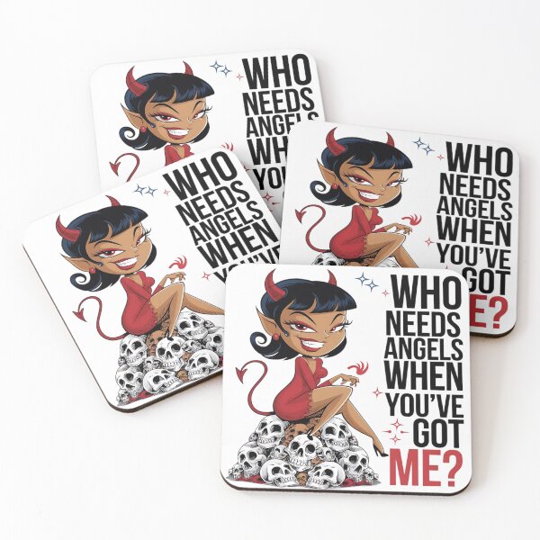 Item preview, sarcastic demon girl designed and sold by rajdigitalarts.