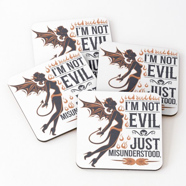 Item preview, I'm not evil designed and sold by rajdigitalarts.