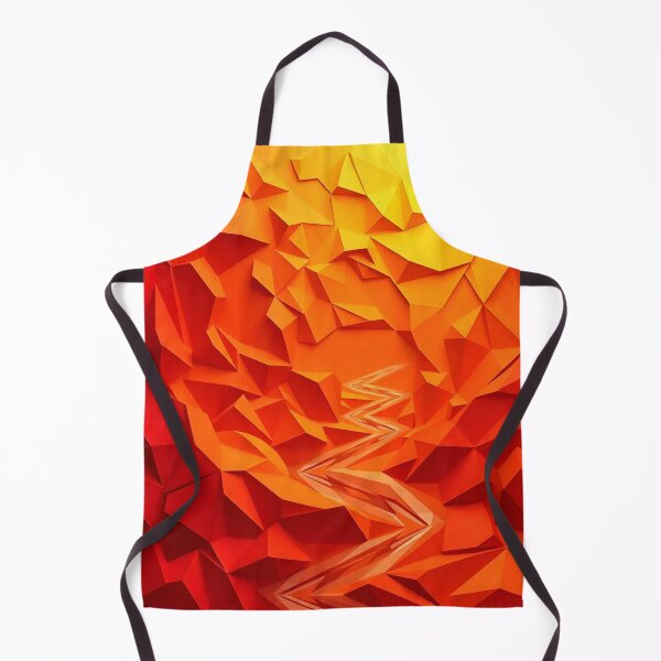 Item preview, Vibrant Abstract Landscape in Fiery Tones designed and sold by Bilikaru.