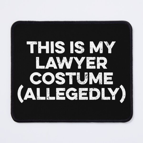 Item preview, This Is My Lawyer Costume (Allegedly) designed and sold by zeviwanty.