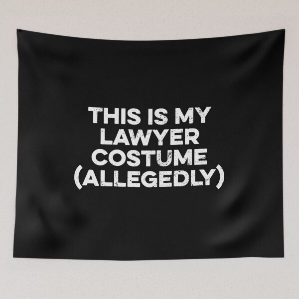Item preview, This Is My Lawyer Costume (Allegedly) designed and sold by zeviwanty.