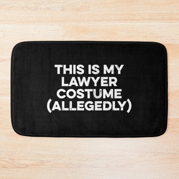 Item preview, This Is My Lawyer Costume (Allegedly) designed and sold by zeviwanty.