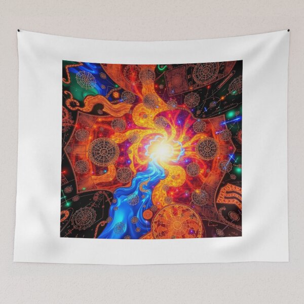 Item preview, Cosmic Energy Flow Through Time Maps designed and sold by Bilikaru.